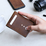 Ví gập đôi ngang mini - handmade - Barm S Ví lethnic