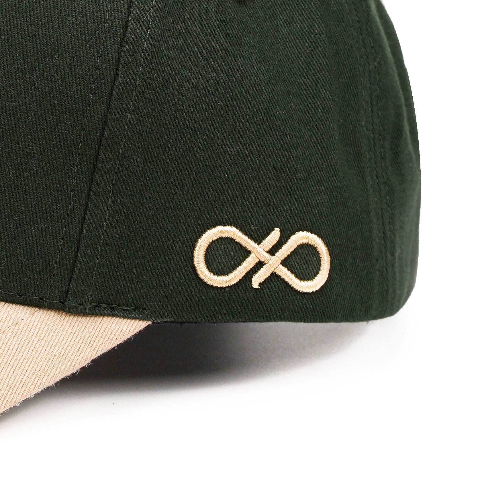 Nón Baseball Cap - Ball Cap - Rêu / Beige