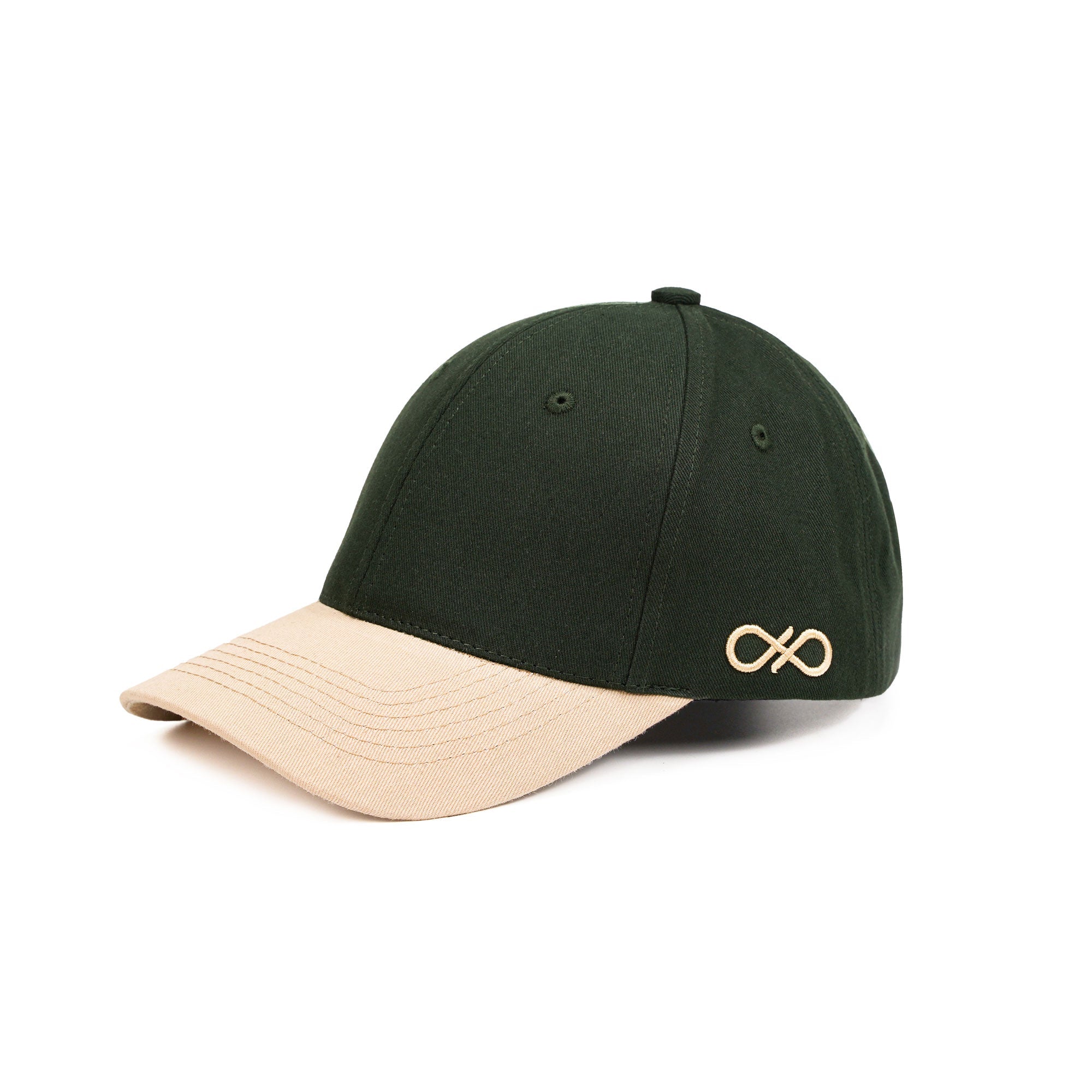 Nón Baseball Cap - Ball Cap - Rêu / Beige