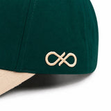 Nón Baseball Cap - Ball Cap - Xanh Lục / Beige