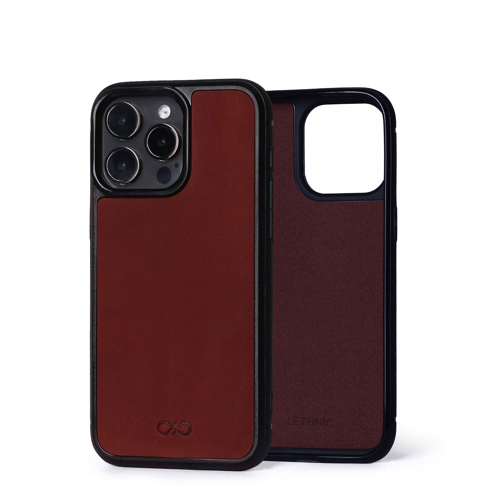 Ốp lưng da thật - IPhone 16 Pro