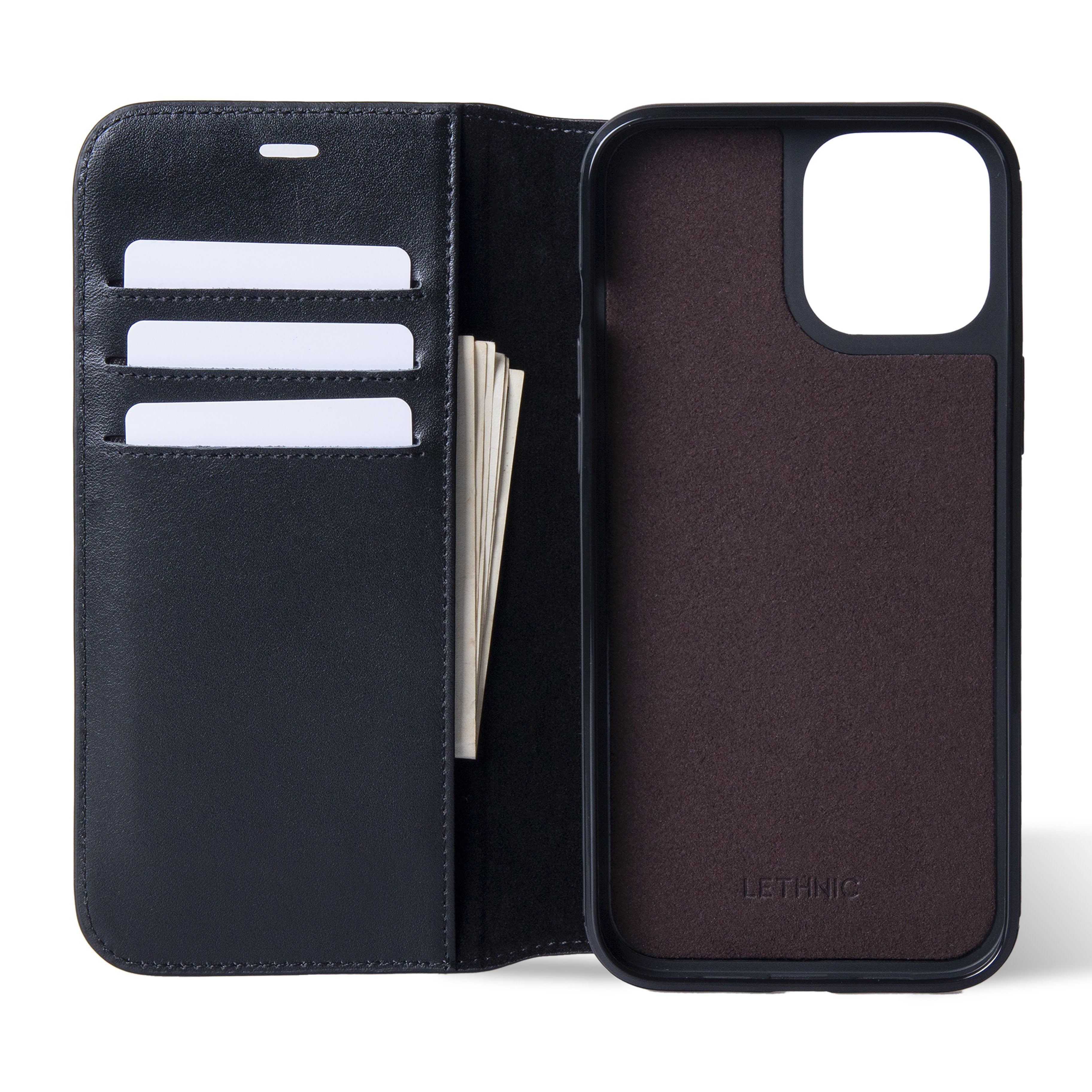 Flip Cover Cho iPhone 12, 12 Pro & 12 Promax Apple Accessories, Ví lethnic