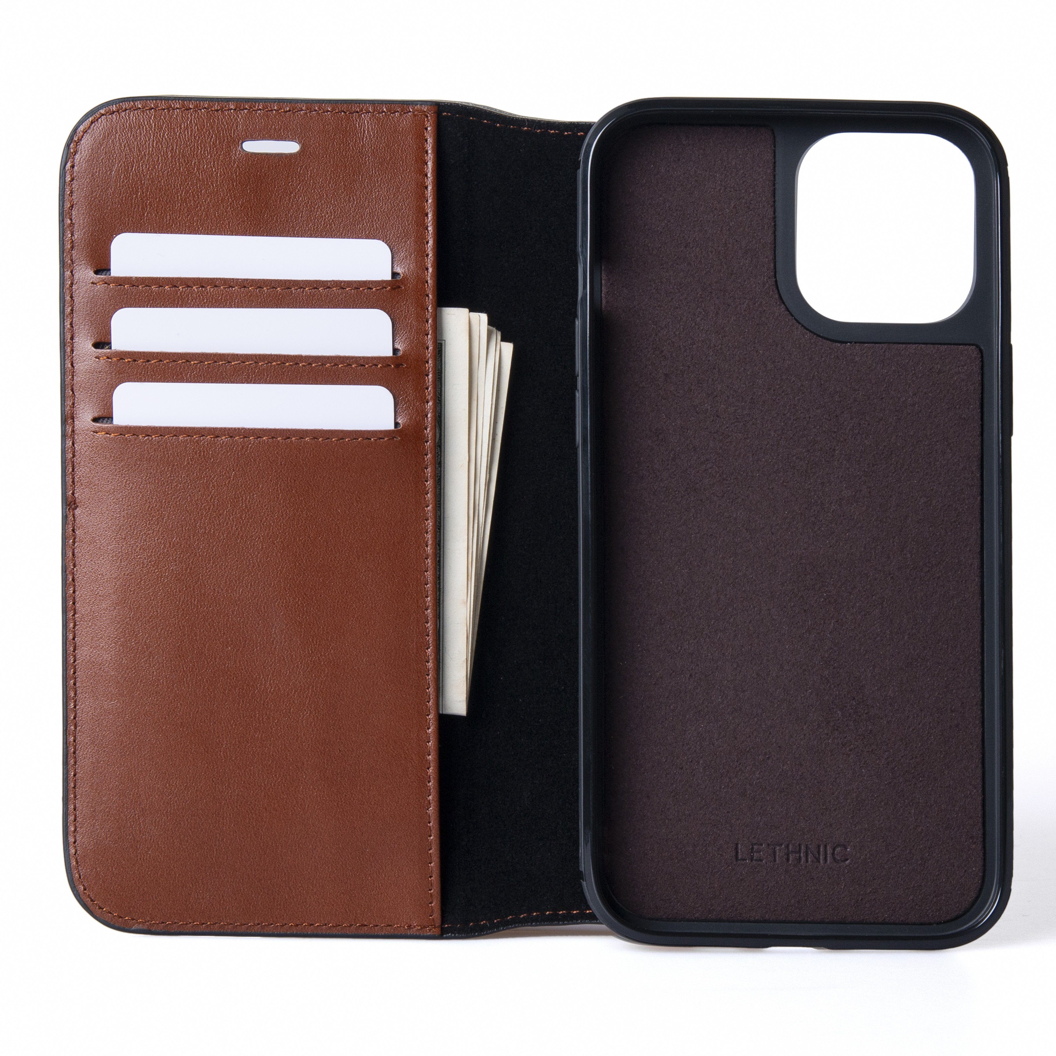 Flip Cover Cho iPhone 12, 12 Pro & 12 Promax Apple Accessories, Ví lethnic