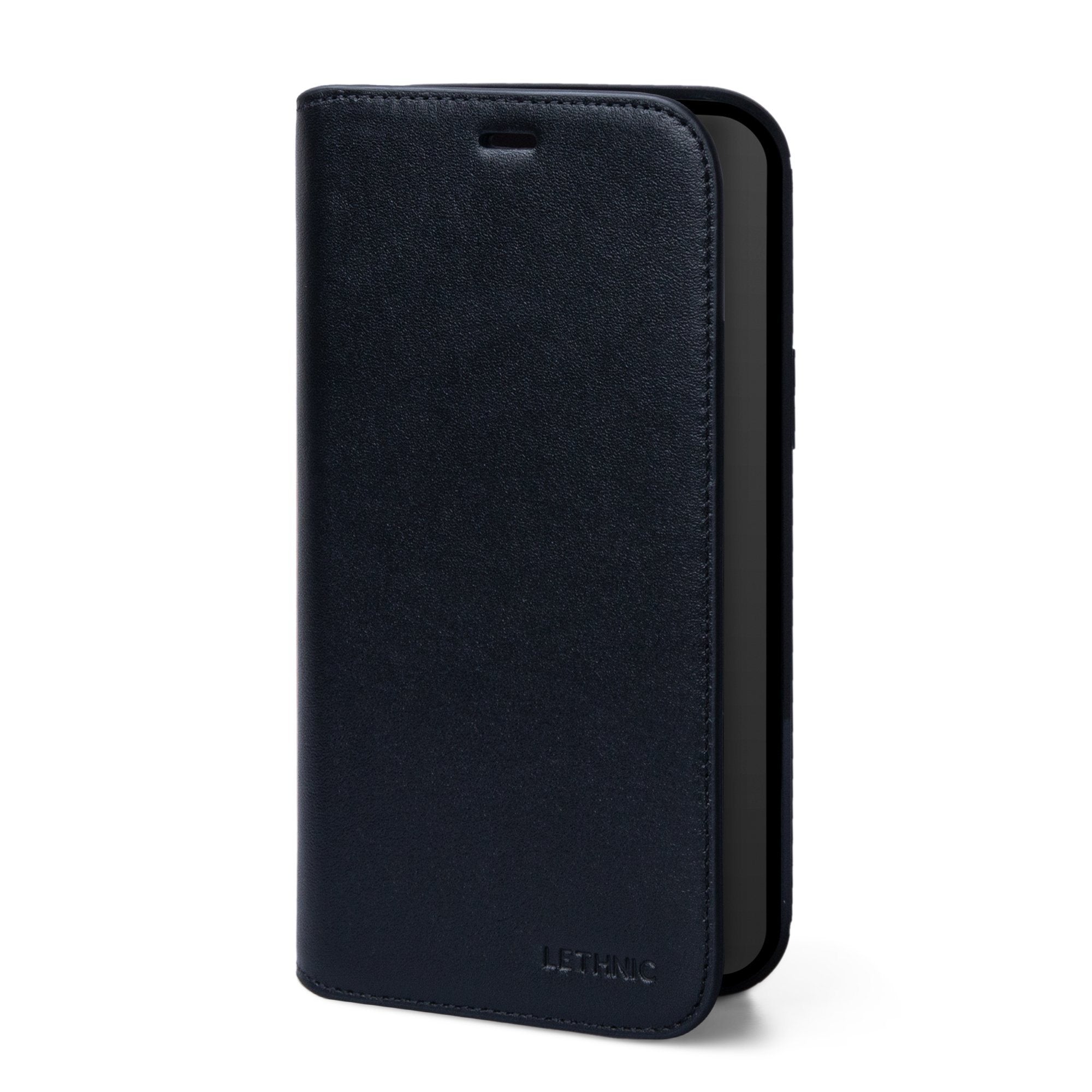 Ốp lưng kèm ví - Flip Cover IPhone 12 Pro Max, 12 Pro & 12 Apple Accessories, Ví lethnic IPhone 12 Đen