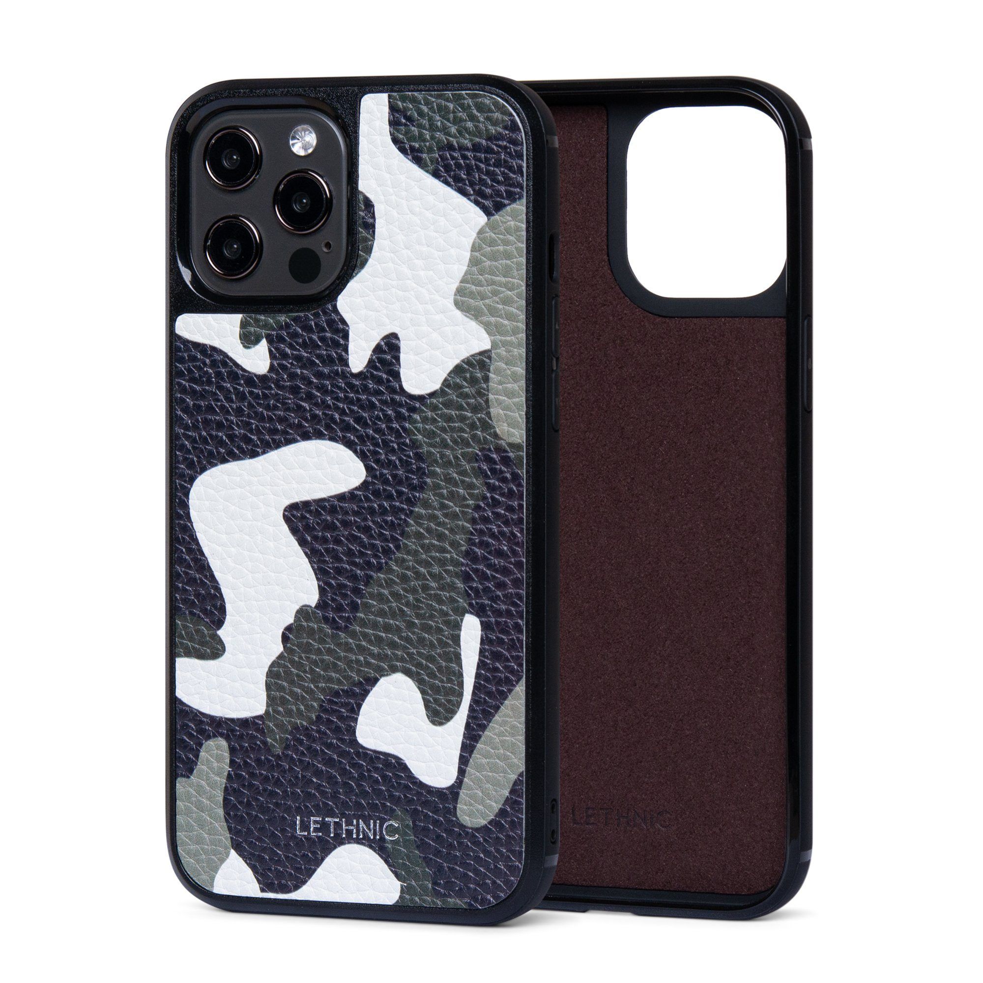 Ốp lưng IPhone 12 Pro Max Da Thật IPhone 12 lethnic