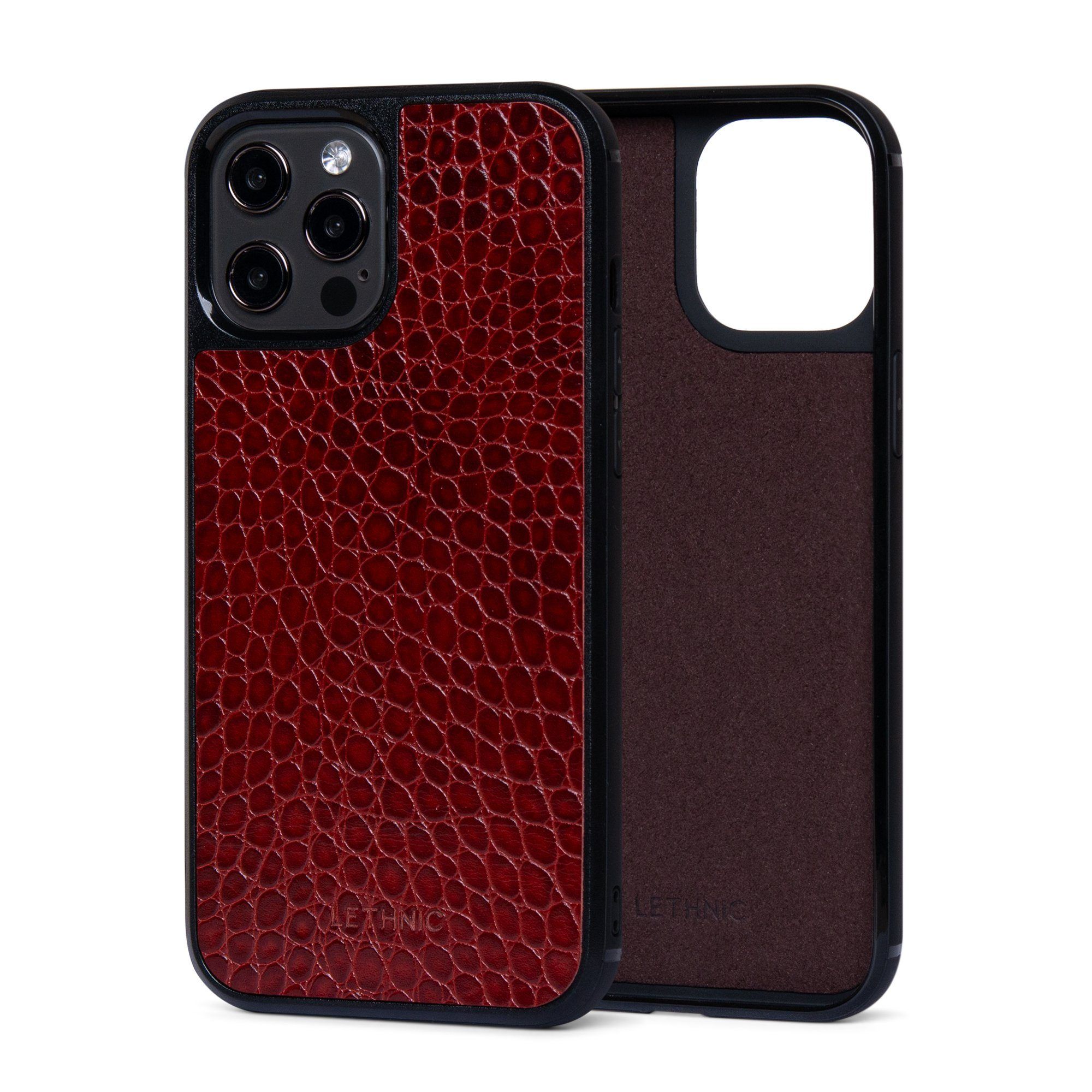Ốp lưng IPhone 12 Pro Max Da Thật IPhone 12 lethnic