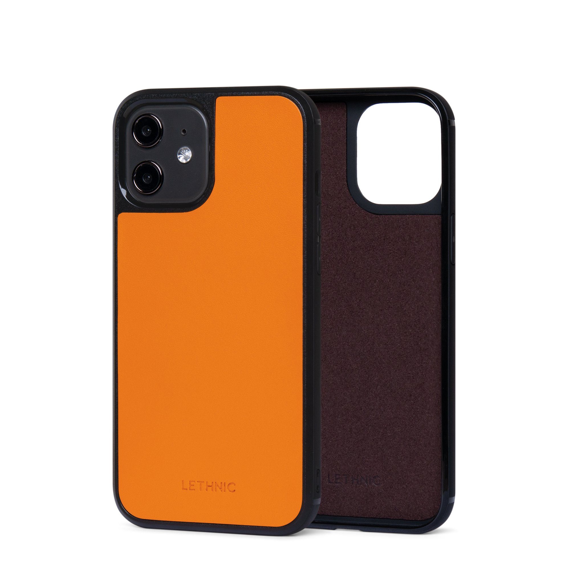 Ốp lưng IPhone 12 Mini Da Thật - Lót Trong IPhone 12 lethnic