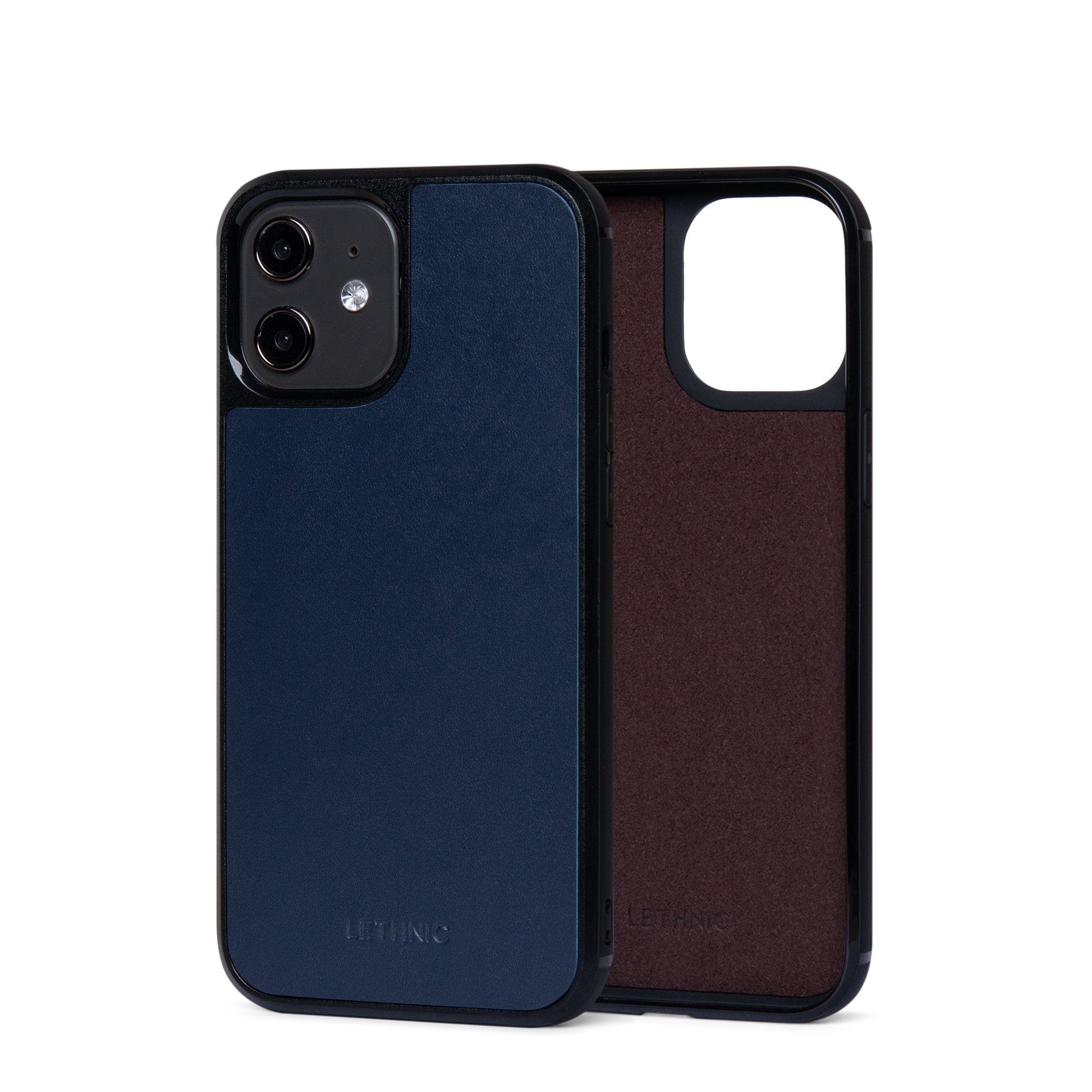 Ốp lưng IPhone 12 Mini Da Thật - Lót Trong IPhone 12 lethnic