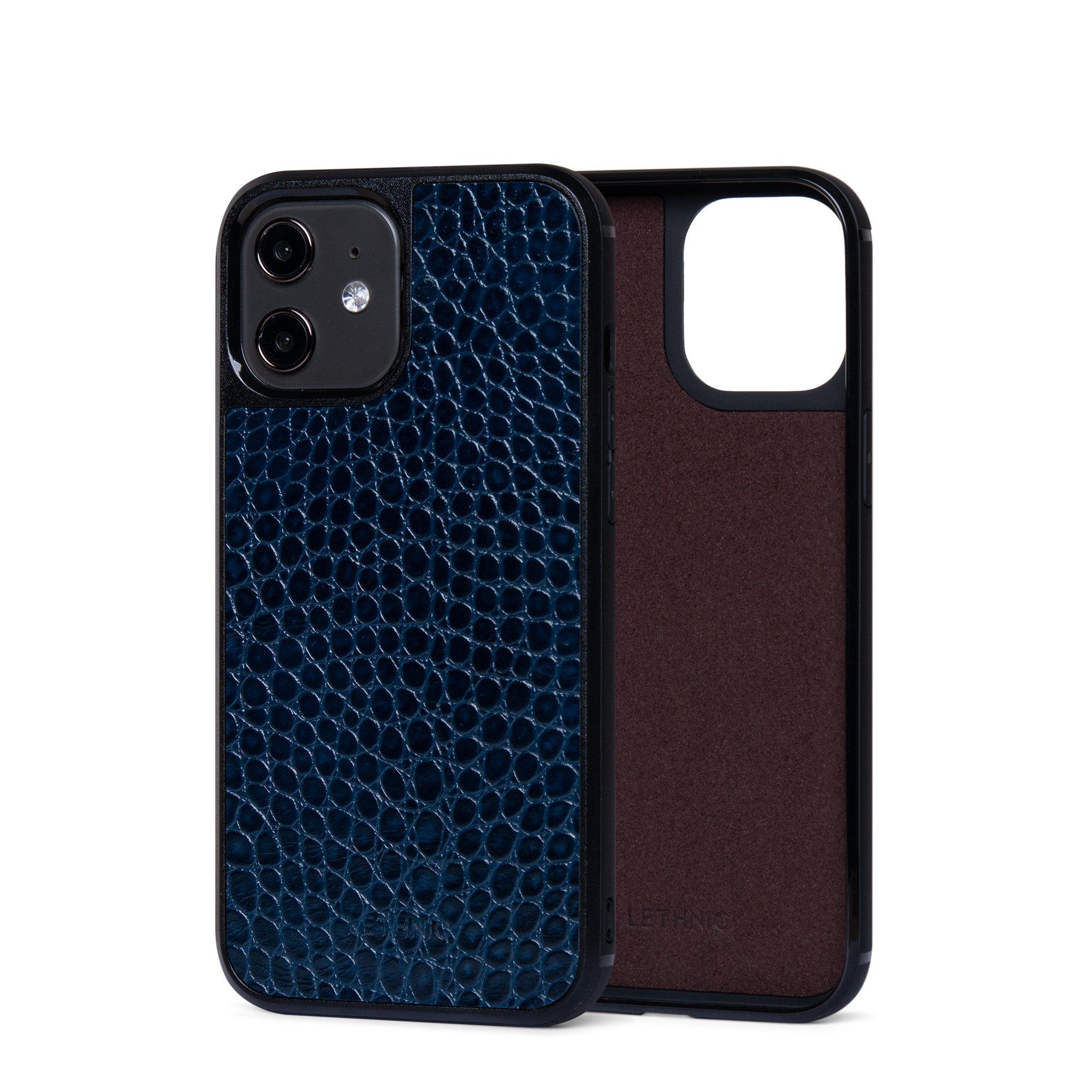 Ốp lưng IPhone 12 Mini Da Thật - Lót Trong IPhone 12 lethnic