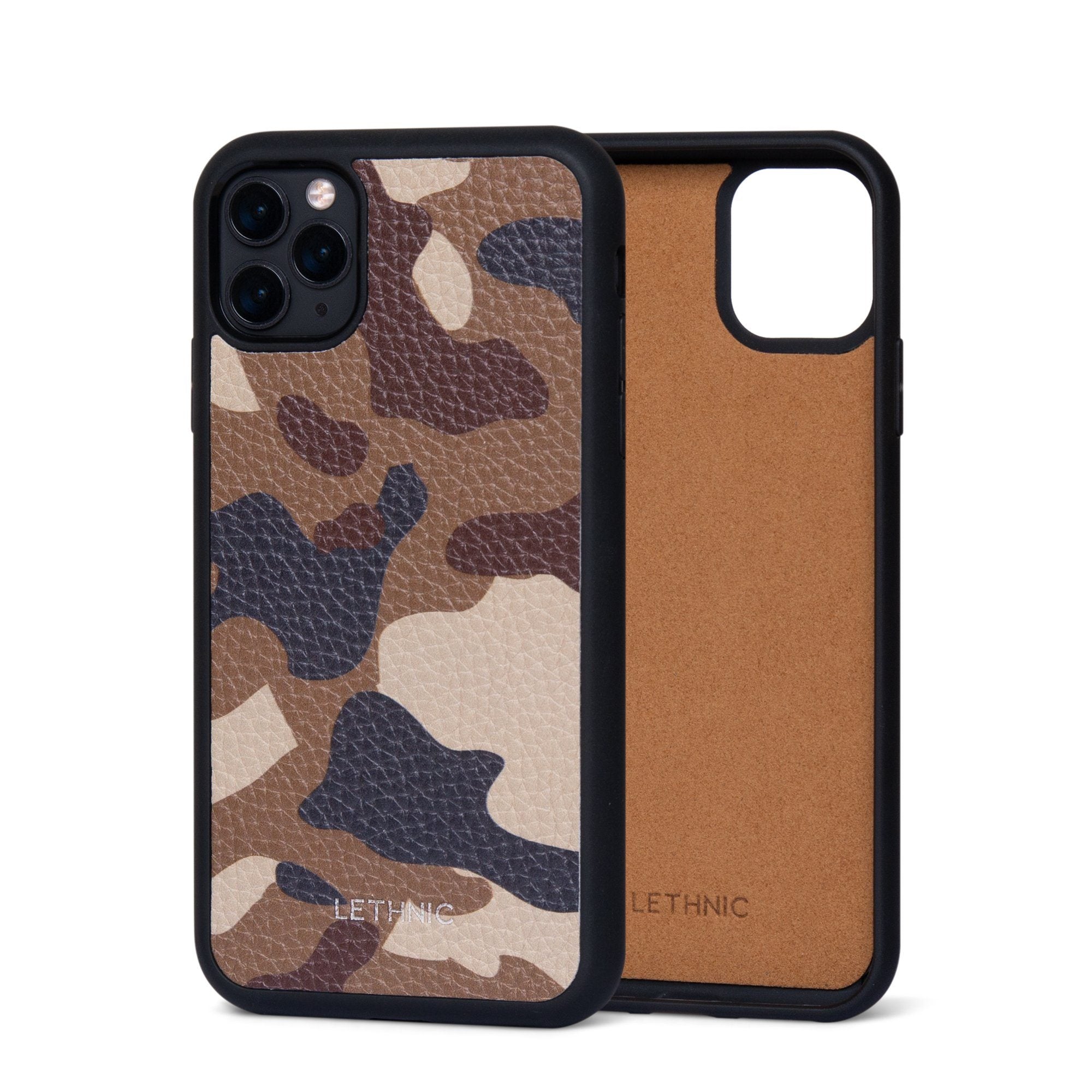 Ốp da thật IPhone 11 Pro - Lót Trong lethnic