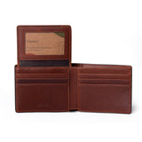 PI - Ví Gập Ba Nam - Pull Up Leather LETHNIC