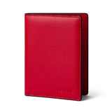 Ví gập đôi dáng đứng - Mini Bloss lethnic Đỏ