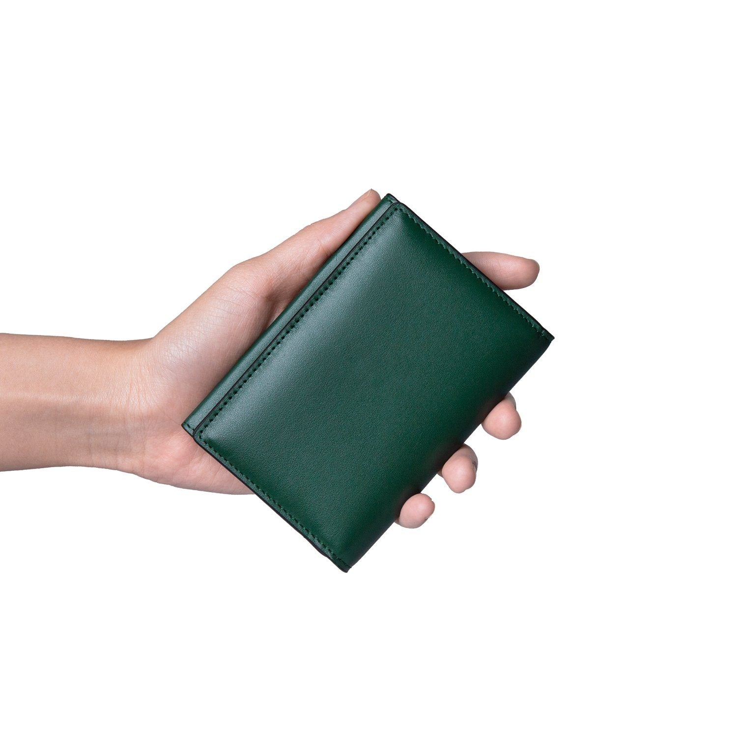 Ví Mini Đựng Card Và Tiền Meron-C lethnic Rêu
