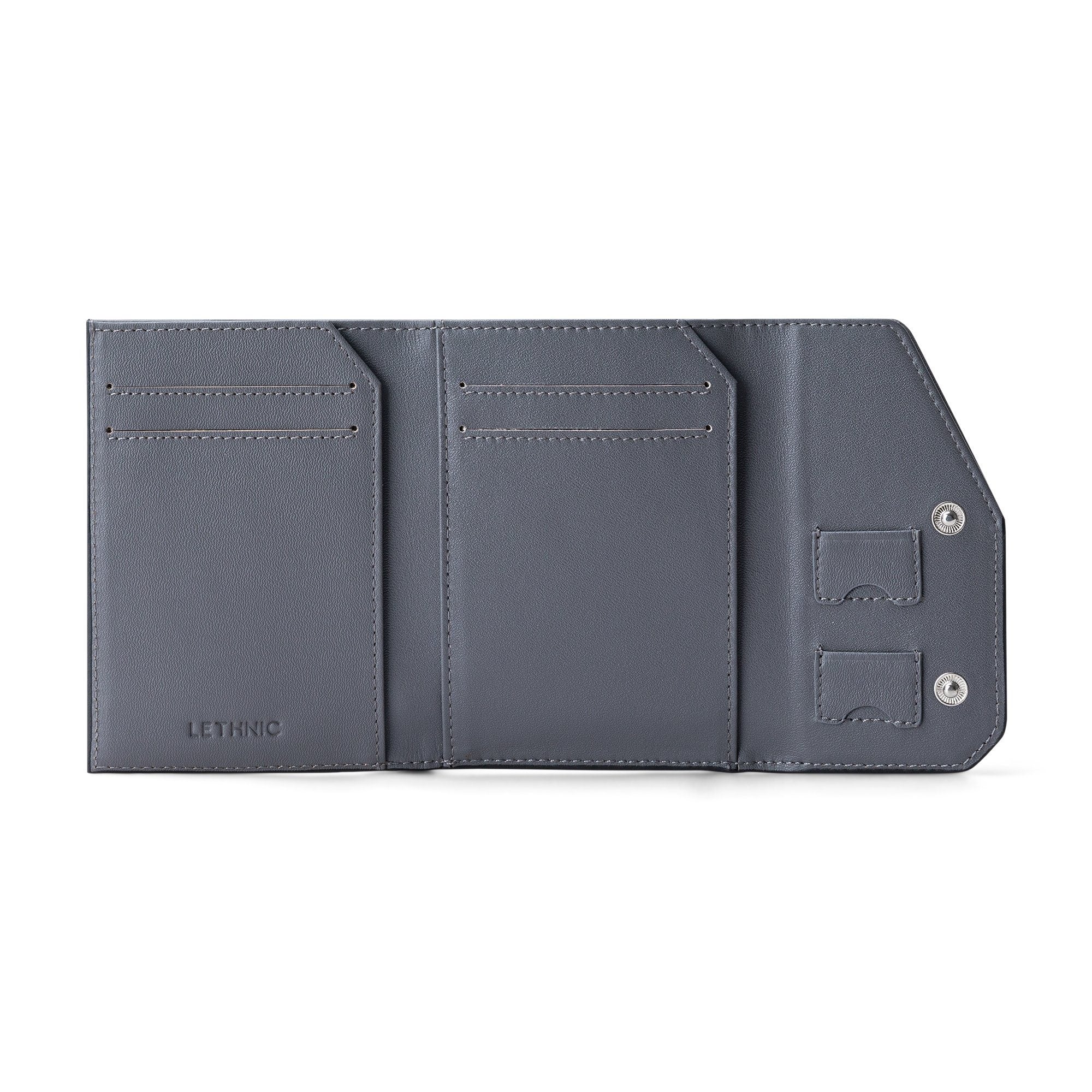 Noble - Ví Đứng Gập Ba Ví lethnic