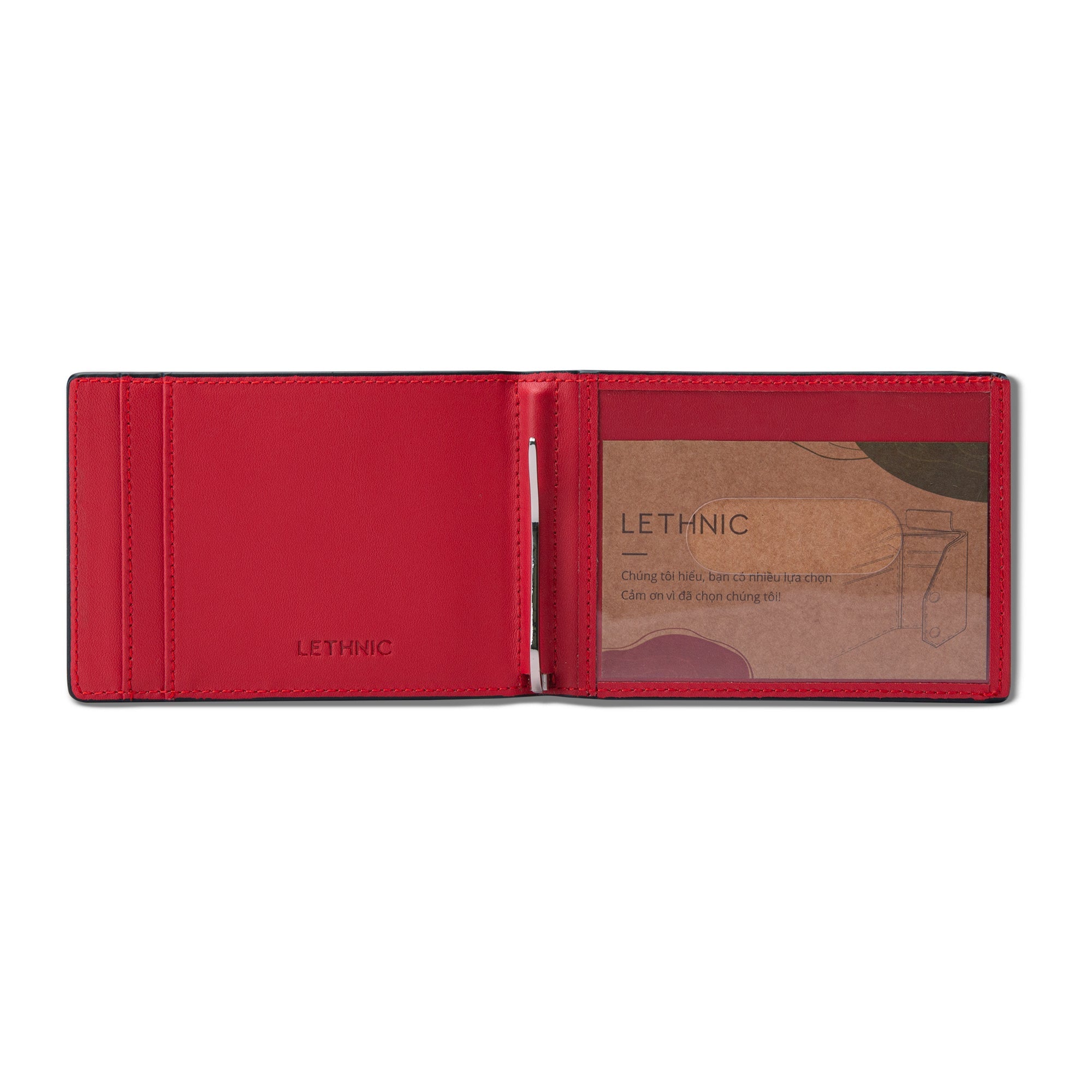Ví Kẹp Tiền, Đựng Card Nhỏ Gọn - Money Clip Series 02 - HOPEN Trơn