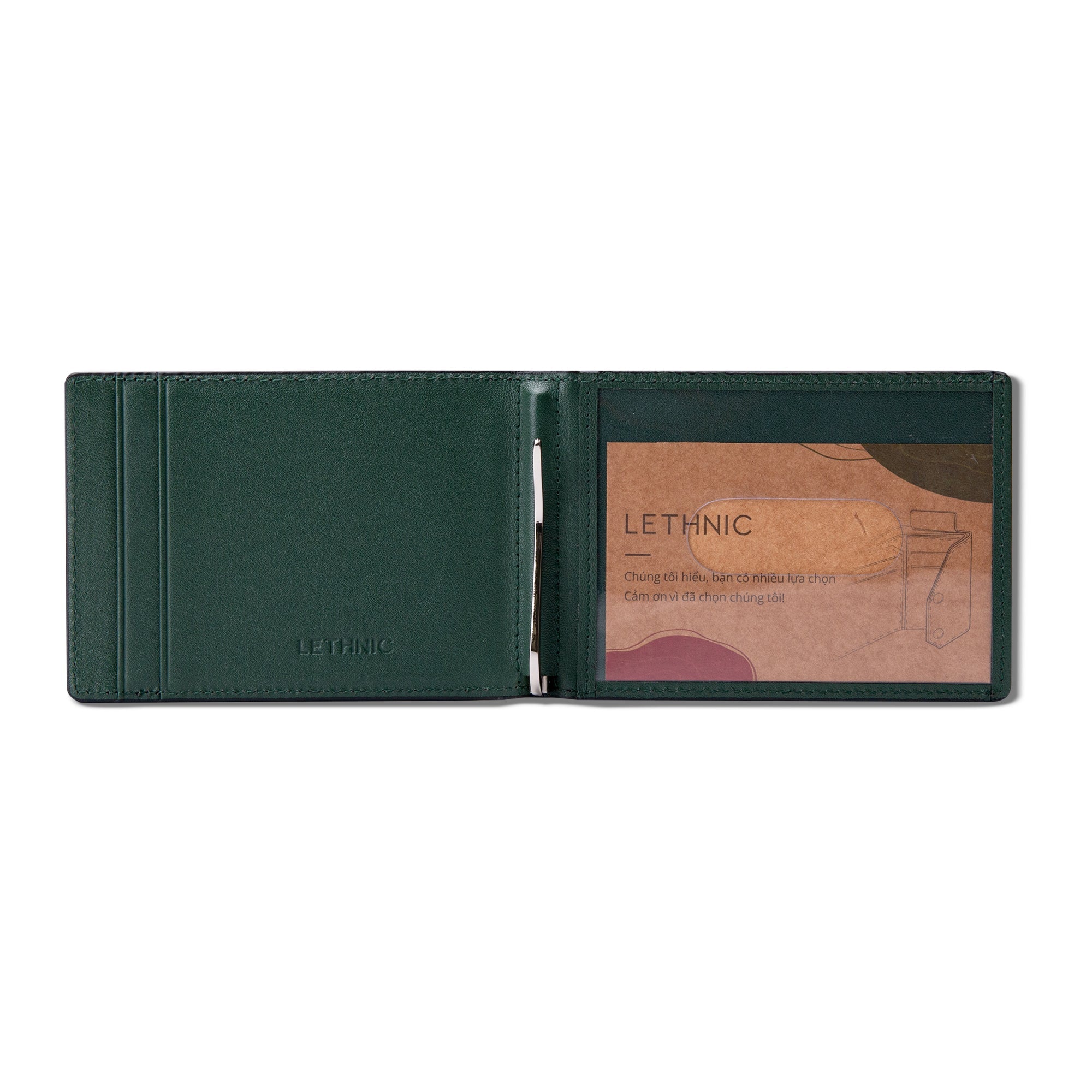 Ví Kẹp Tiền, Đựng Card Nhỏ Gọn - Money Clip Series 02 - HOPEN Trơn