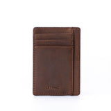 Ví da sáp đựng card nhỏ gọn lethnic