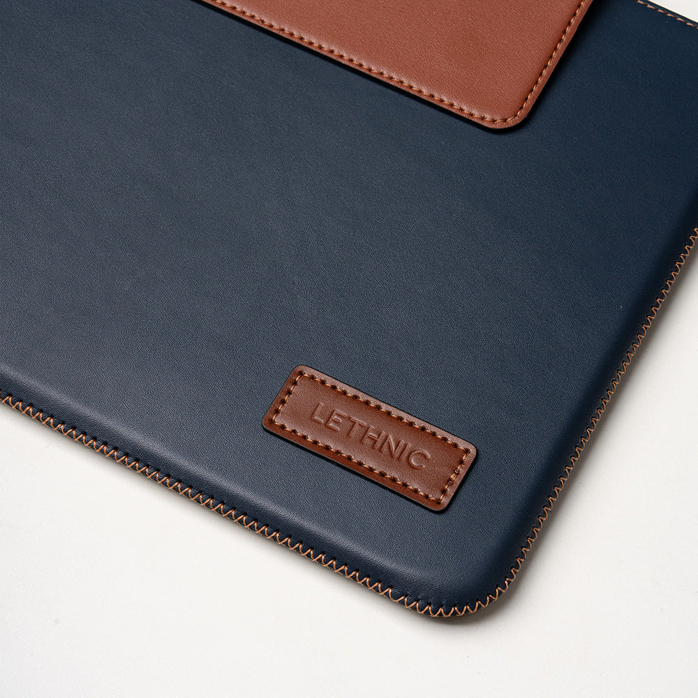 Bao da IPad Pro 13 inches - Xanh / Nâu