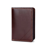 Light - Ví Mini Đựng Card Handmade Mini Wallet LETHNIC Nâu Đất