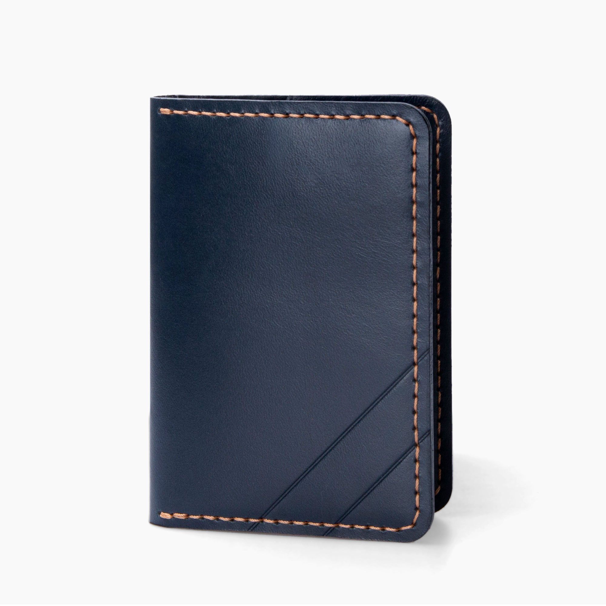 Light - Ví Mini Đựng Card Handmade Mini Wallet LETHNIC Xanh Navy