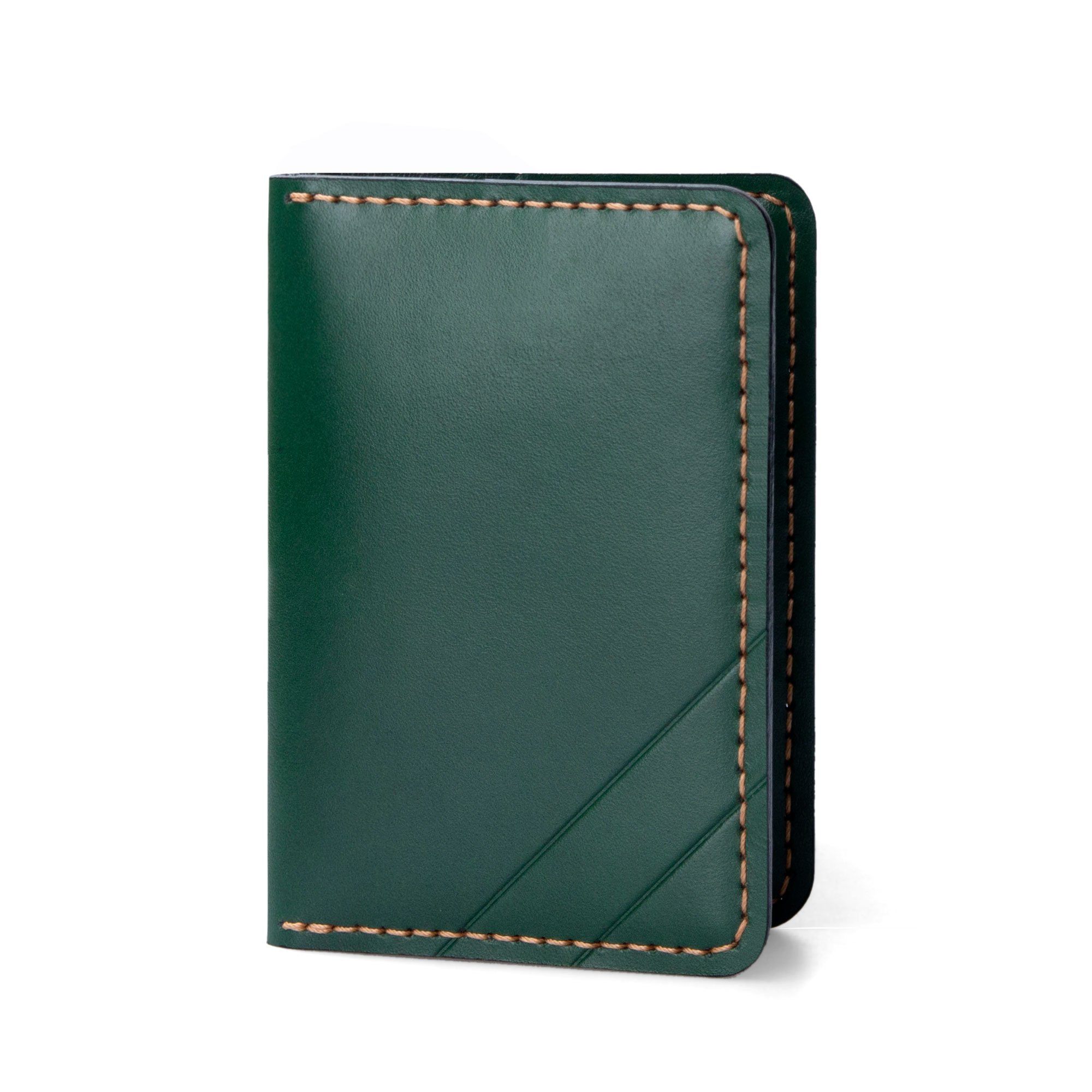 Light - Ví Mini Đựng Card Handmade Mini Wallet LETHNIC Xanh Rêu