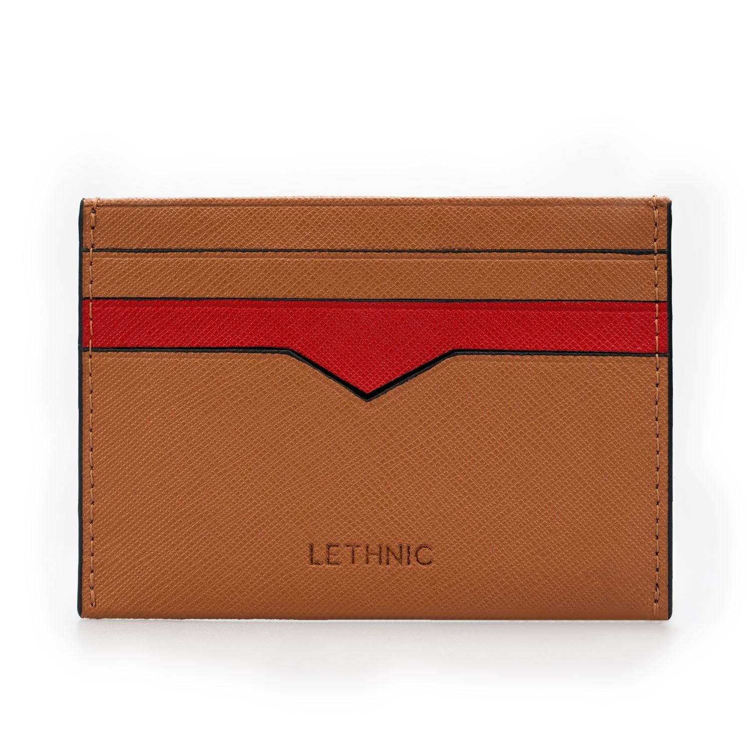 Ví nhỏ gọn đựng thẻ card - Mini Victory Ví lethnic Nâu