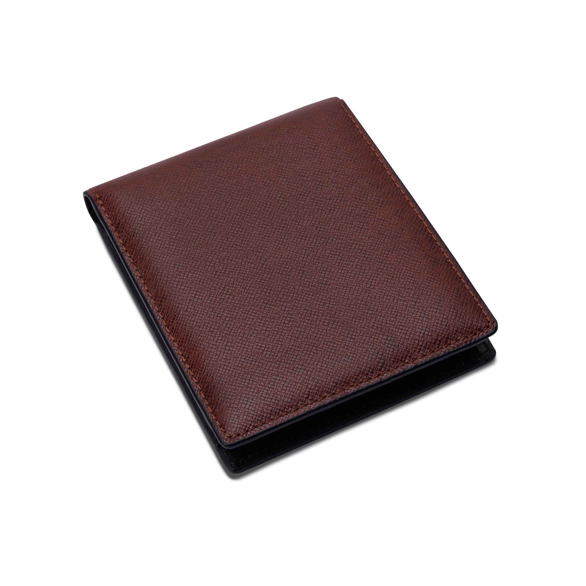 Ví ngang có ngăn khoá kéo - Lucky - Epsom Leather
