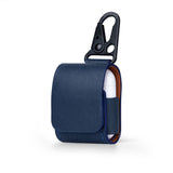 Bao da Apple AirPods 2 Có Móc Apple Accessories lethnic Xanh Navy Nappa