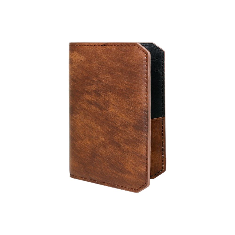 Ví WINGING - Mini Card Holder Ví lethnic Nâu