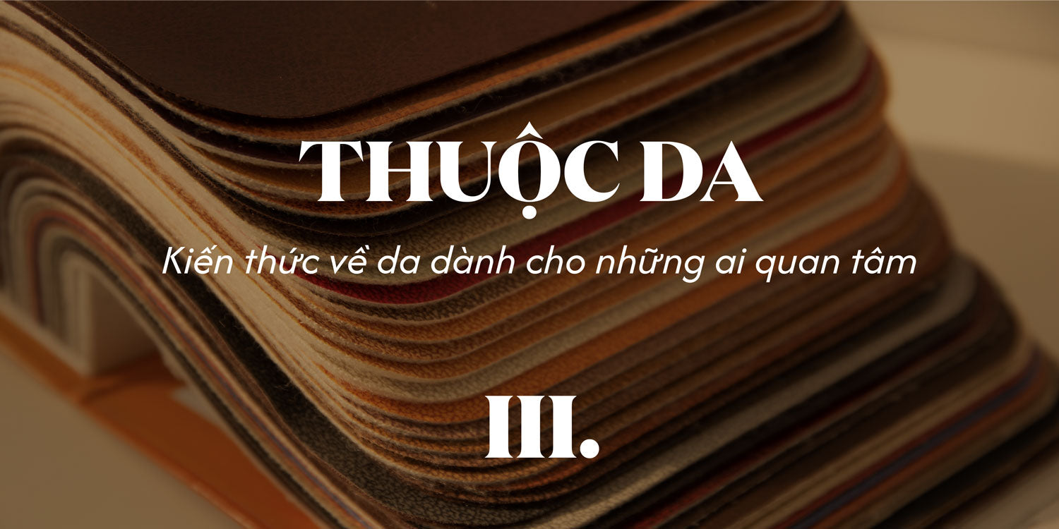 [ Phần 3 ] Thuộc Da – Kiến thức về da dành cho những ai quan tâm.