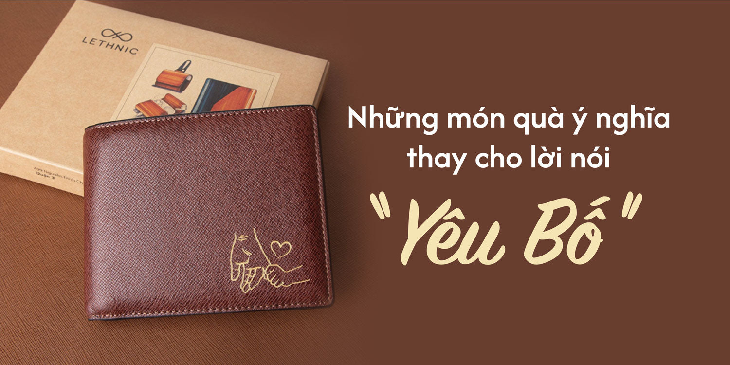 Những món quà ý nghĩa thay cho lời nói “Yêu Bố”