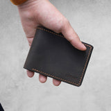 Ví gập đôi ngang mini - handmade - Barm S Ví lethnic 