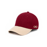 Nón Baseball Cap - Ball Cap - Cherry / Beige