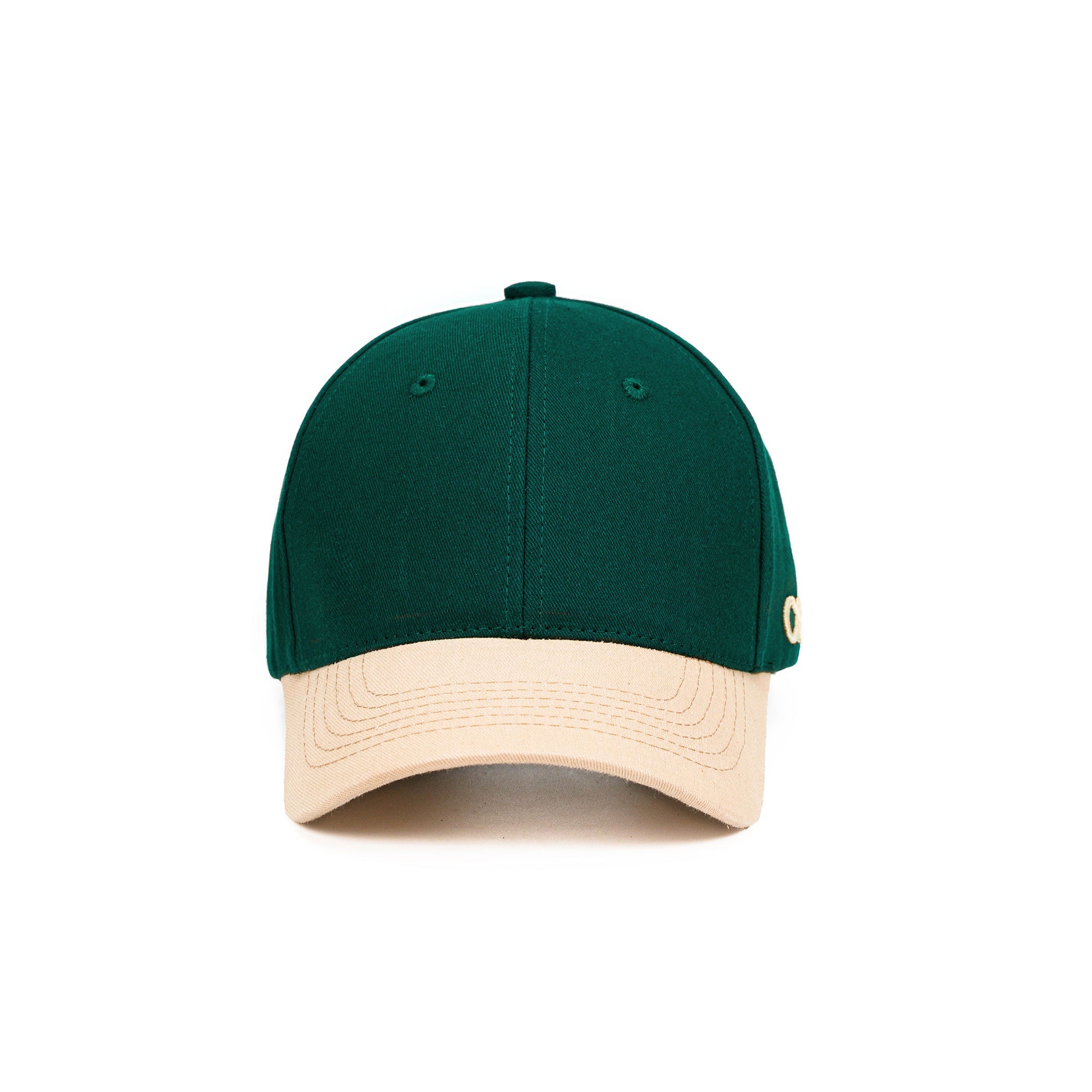 Nón Baseball Cap - Ball Cap - Xanh Lục / Beige