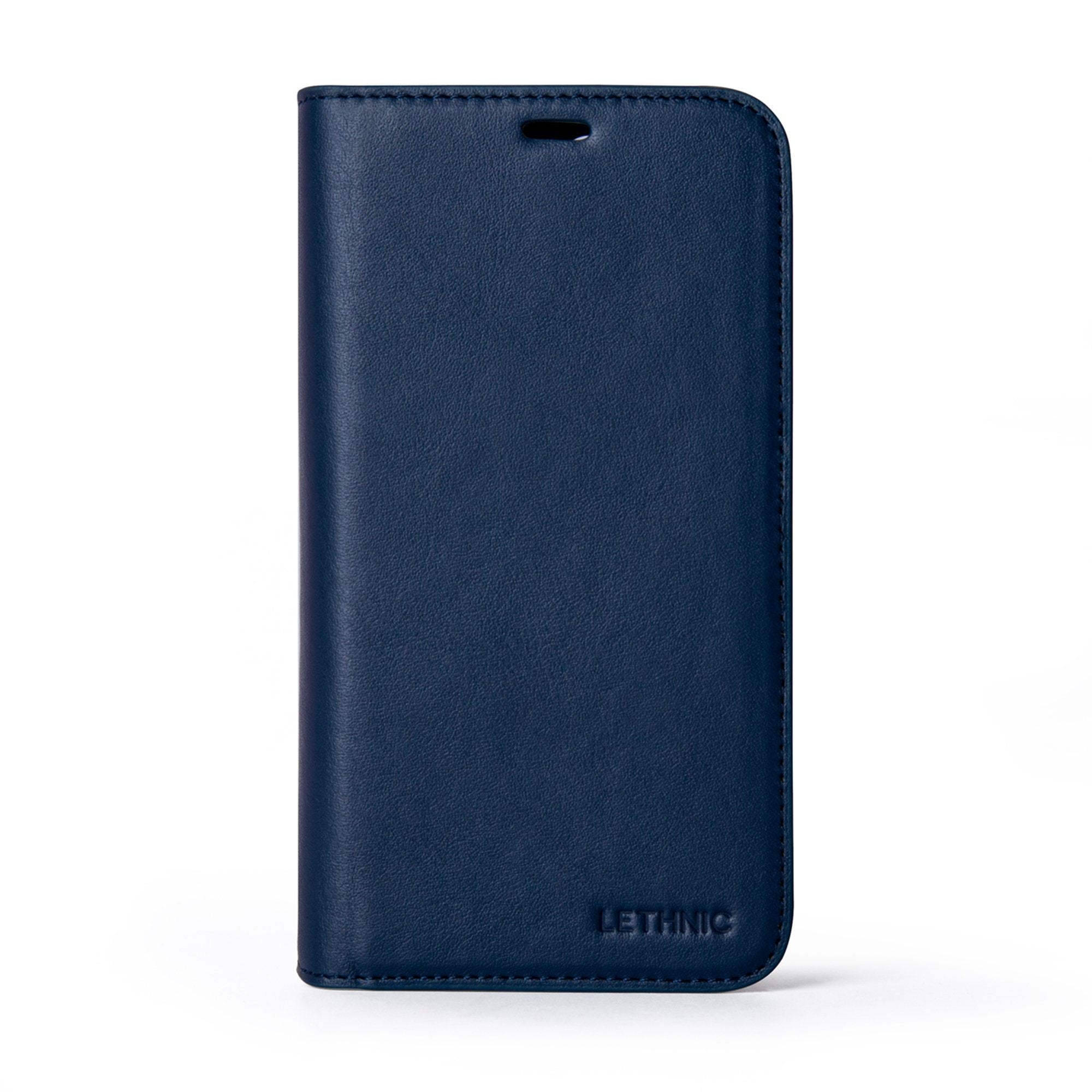 Ốp lưng kèm ví - Flip Cover IPhone 11 Pro Max, 11 Pro & 11 Apple Accessories, Ví lethnic IPhone 11 Xanh Navy 