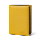 Ví gập đôi dáng đứng - Mini Bloss lethnic Vàng Chanh 
