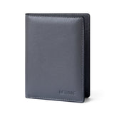 Ví gập đôi dáng đứng - Mini Bloss lethnic Xám 
