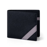 Ví Nam Gập Đôi Dáng Ngang - Saffiano Leather - REVO-H - LETHNIC