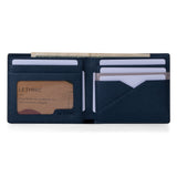 Ví Nam Gập Đôi Dáng Ngang - Saffiano Leather - REVO-H - LETHNIC