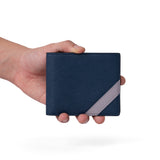 Ví Nam Gập Đôi Dáng Ngang - Saffiano Leather - REVO-H - LETHNIC