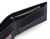 Ví ngang có ngăn khoá kéo - Lucky - Epsom Leather