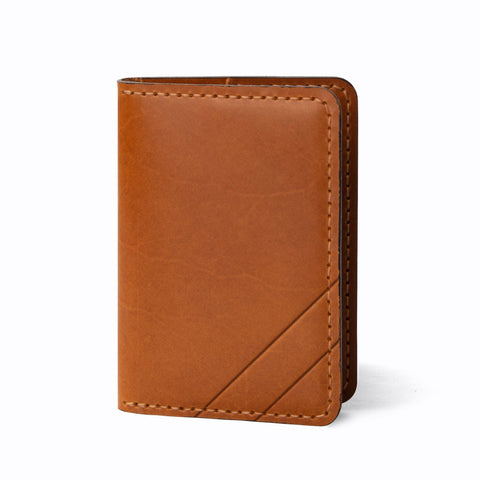 Light - Ví Mini Đựng Card Handmade Mini Wallet LETHNIC Vàng Bò 